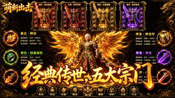 萌新出击手游-神话传世微变版-全民打宝自由交易下载
