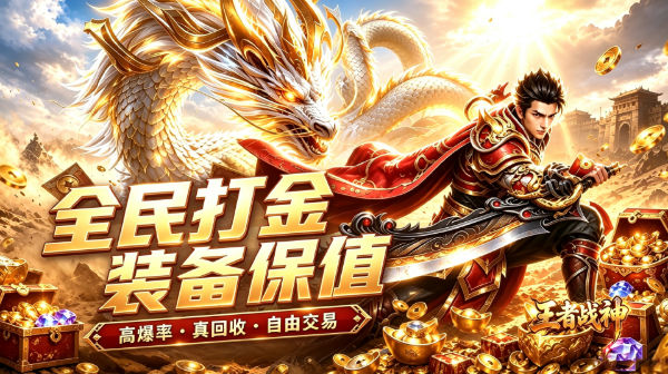 王者战神手游-如意专属福利传奇-全民打金装备保值版